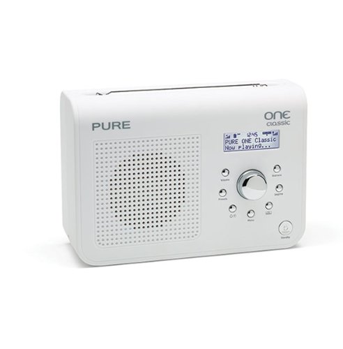 Childrens Toyshop  Electronics : Pure ONE-CLASSIC-WHT Pure One Classic Portable DAB/FM Radio in White