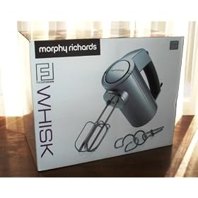 Morphy Richards Food Fusion Whisk Electric Hand Mixer Blender Model no. 48954 Silver Color
