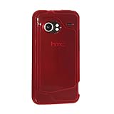 Amzer High Gloss TPU Skin Case for HTC DROID Incredible PB31200 (Red)