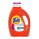Tide with Bleach Alternative Mountain Spring Scent with Actilift, 100-Ounce Bottles (Pack of 4)