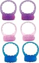 Stay Hard Vibrating Cock Rings (Pack of 6)