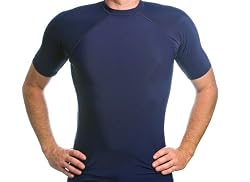 Men's Navy Rash Guard
