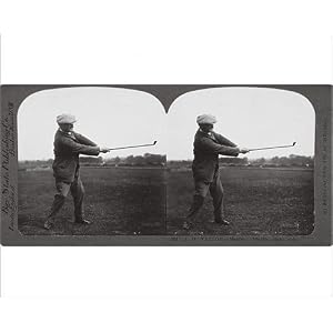 Photographic Print of Stereoscopic card of JH Taylor, c1900. from Heritage-Images