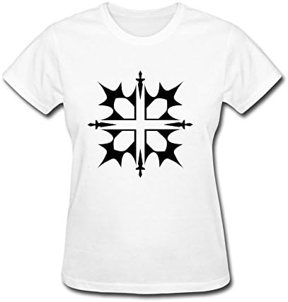 VinDT Women's Zero Kiryu Finished Tattoo Vampire Knight Logo T-Shirts Size L White