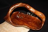 Teak Root Tray w/ Handle 17