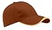 Beechfield Smartfit Sandwich Cap, Chocolate/Sand