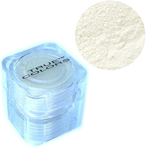 True Colors Shimmering Cosmetic Mineral Makeup Powder - 100% Pigment - 100% Natural No Preservatives Parabens Oils or Fillers - Perfect for Eyeshadow Nail Polish and Makeup in Endless Colors - Stackable - Completely Safe - Complete Money Back Satisfaction Guarantee (Two Faced)