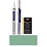 1 2 Oz. Clover Green Metallic Paint Pen Kit for 1991 Suzuki All Models (OJJ) by PaintScratch Automotive Touch Up Paint