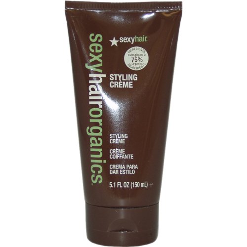 Sexy Hair Sexy Hair Organics Styling Cream, 5.1 Ounce