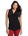 Calvin Klein Women's Plus-Size Solid Cowl-Neck Blouse