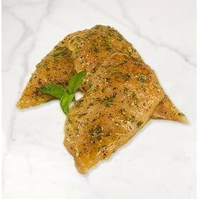 Boneless Chicken Breast with Basil 6 Breasts - 8 oz each by Prime Time Butche