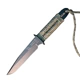 Tops Knives - Desert Hawke, Paracord Wrapped Handle, Plain