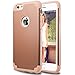 iPhone 6 Case,[4.7inch]by Ailun,Soft Interior Silicone Bumper&Hard Shell Solid PC Back,Shock-Absorption&Skid-proof,Anti-Scratch Hybrid Dual-Layer Slim Cover[Rose Gold]
