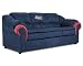 Atlanta Braves MLB Team Logo Pub Sofa