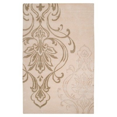 Modern Classics Ivory/Beige Rug Size: 2' x 3'