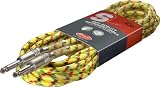 Produkt-Bild: Stagg SGC6VT Instrumentenkabel Vintage Tweed Yellow - 6 Meter - 2x Klinke 6,3mm
