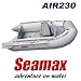 Seamax AIR230 7.5 Feet - High Pressure Air Mat Floor -V Hull Inflatable Boat