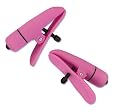 California Exotics Nipplettes Vibrating Nipple Clamps, Pink