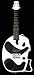 Musical Instruments : Panda Electric Guitar with Built in Speaker