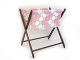 Cariboo Folding Bassinet Bag in Tag Pink
