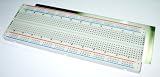 BB830 Solderless Plug-in BreadBoard, 830 tie-points, 4 power rails, 6.5 x 2.2 x 0.3in (165 x 55 x 9mm)