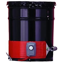 BriskHeat ECONO30-1 ECONO Metal Drum Heater, Fits 30-Gallon Drums, 2-Layer Reinforced Silicone Rubber, W x L: 3.6 x 58.5-Inch, Diameter: 18.6-Inch, 120VAC