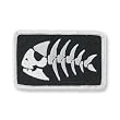 Jolly Pirate Fish Iron-on Patch