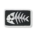 Jolly Pirate Fish Iron-on Patch