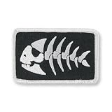 Jolly Pirate Fish Iron-on Patch