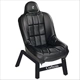 Corbeau 65401, A22002T Baja SS Black Vinyl Game Chair