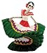 Day of the Dead Dancing Senorita (H: 5.5" x L: 6" x W: 4.5" & 2.25 lbs)