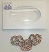 Gourmet Food : Scott's Cakes 1/2 lb. Milk Chocolate Covered Pretzel with Chocolate Chips & Jimmies in a White Gourmet Box