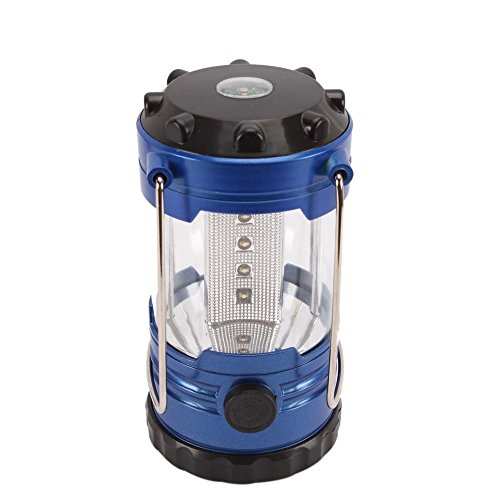 Contever® 12 LED Portable Super Bright Long life Camping Camp Lantern Light Lamp with Compass
