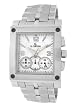 Le Chateau Men's Sports Chronograph Watch #5402M (White Dial)