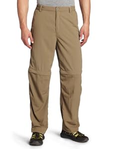 White Sierra Men's Sierra Point Convertible Pants (32-Inch Inseam) (Bark, Large)