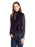 ARTURO Chaleco de Pelo Evelyne (Violeta)