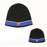 Philadephia 76ers Wide Stripe Knit Beanie