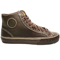 Pf Flyers Centre Hi Leather - Dark Brown
