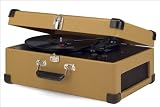 Crosley Radio CR49-TW Suitcase Portable Turntable Tweed