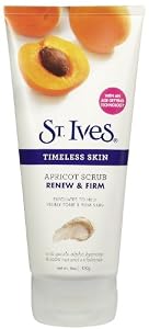 St Ives Apricot Scrub Timeless Skin Renew and Firm 6 Oz (Pack of 3)