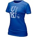 Nike Kentucky Wildcats Ladies Royal Blue Distressed Graphic T-shirt