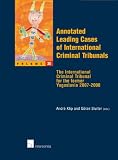 The international criminal tribunal for the former Yugoslavia 2007-2008