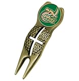 UNC Charlotte 49ers Gold Crosshair Divot Tool