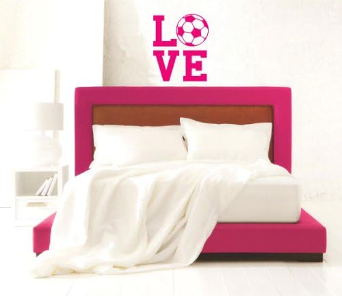 Love Soccer Wall Decal