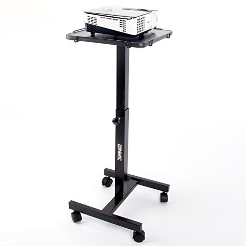 Duronic WPS20 Adjustable Height Floor Projector/Laptop Stand with