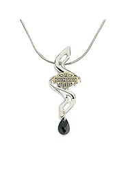 Sterling Silver Ladies Dangerous Curves Necklace