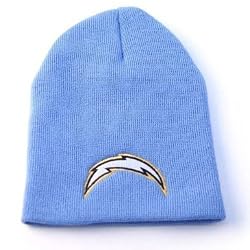 NFL San Diego Chargers Baby Blue Beanie