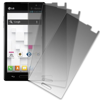 MPERO 3 Pack of Matte Anti-Glare Screen Protectors for LG Optimus L9 P769