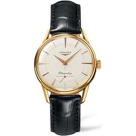 Click here to buy Longines Flagship 18k Solid Gold Mens Watch - L4.746.6.72.0 by Longines.