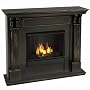 Real Flame Ashley Ventless Gel Fireplace - #7100 in Blackwash (Blackwash) (45.5"H x 48"W x 14"D)